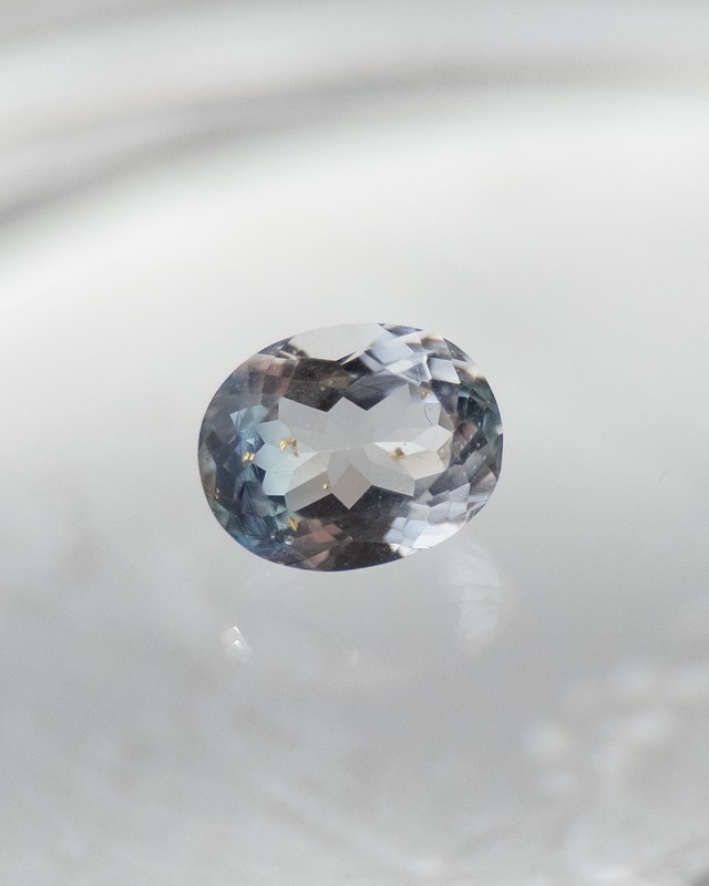 オーバル 10×8mm #300【硝子の宝石】箔入