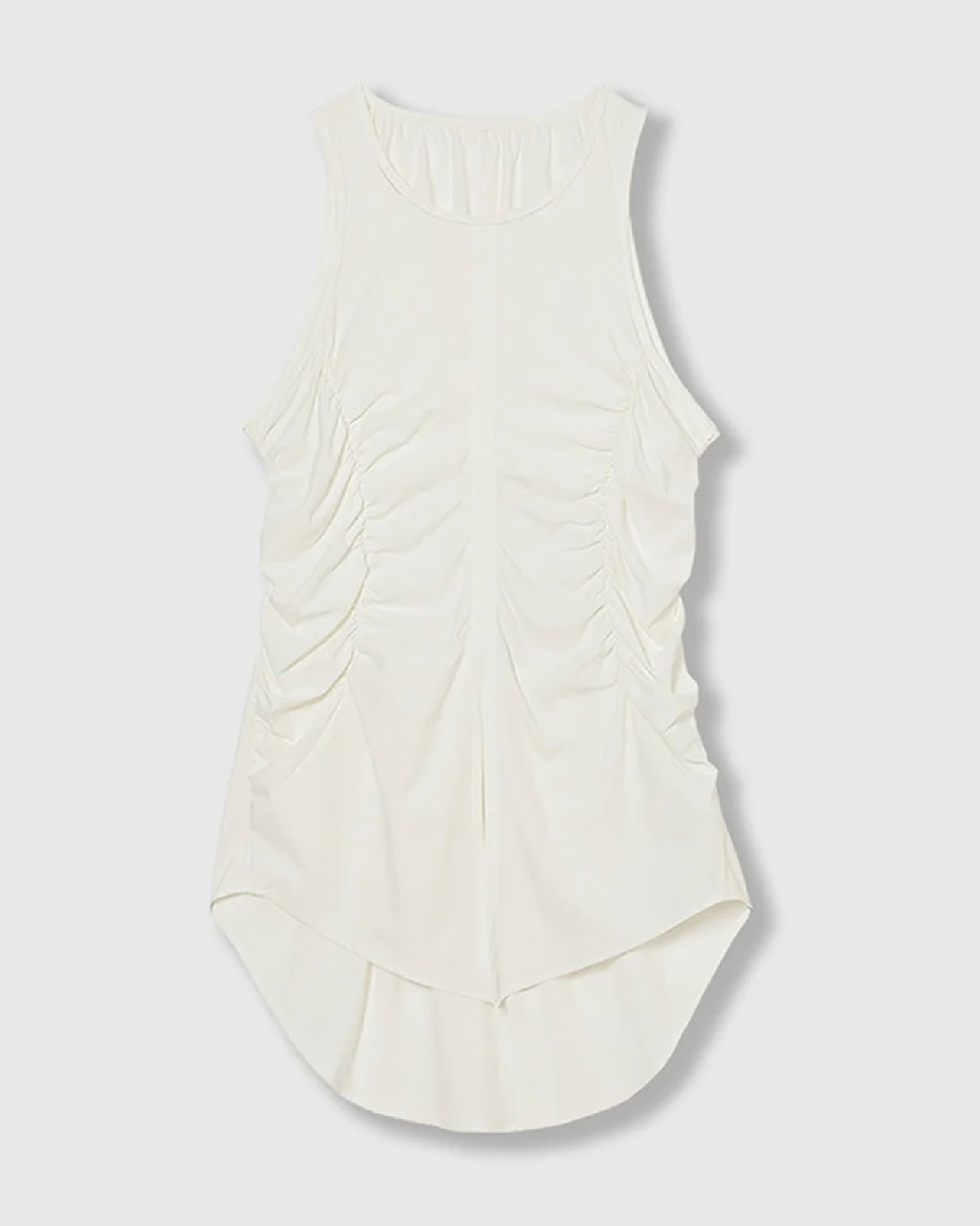 THINGS THAT MATTER シングスザットマター /タンクトップ / BACK CUTOUT GATHERED TANK - 9