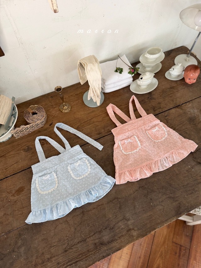 予約 :   Daisy Skirt〔marron〕