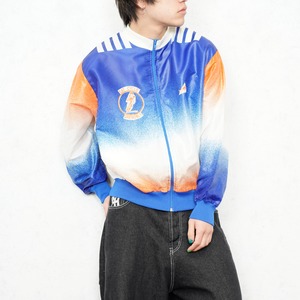 USA VINTAGE PRINT DESIGN ZIP UP JACKET/アメリカ古着プリントデザインジップアップジャケット