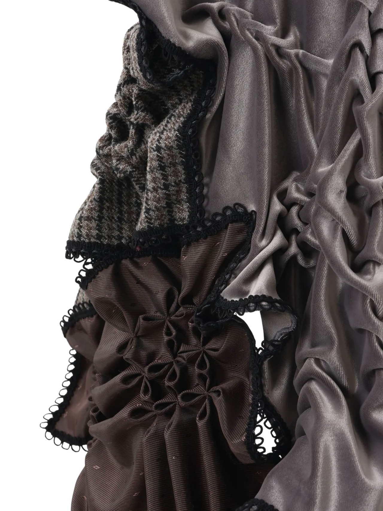 【26AW | WOMEN】Create Clair クリエイトクレイル / スカート / Patch smocking skirt　15C21-317 - 19