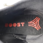 adidas スニーカー 25.5cm PREDATOR BOOST ブラック系 靴 くつ アディダス シューズ 黒 赤 おしゃれ かっこいい スポーツ 運動 グレイ系 レッド系