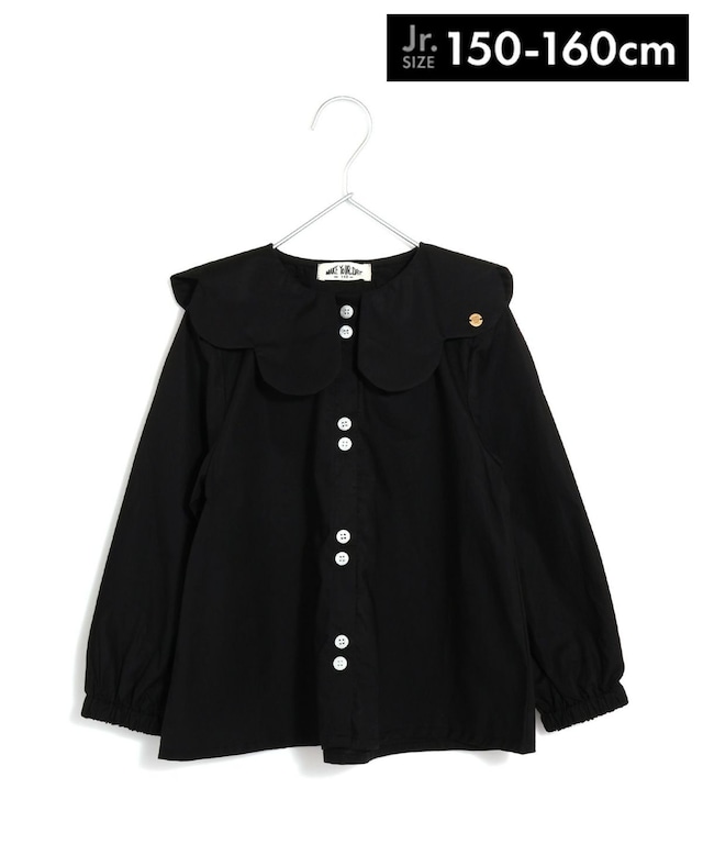 ビッグカラーブラウス■150.160cm