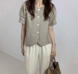 パフスリーブトップス   ASF-212010-1041