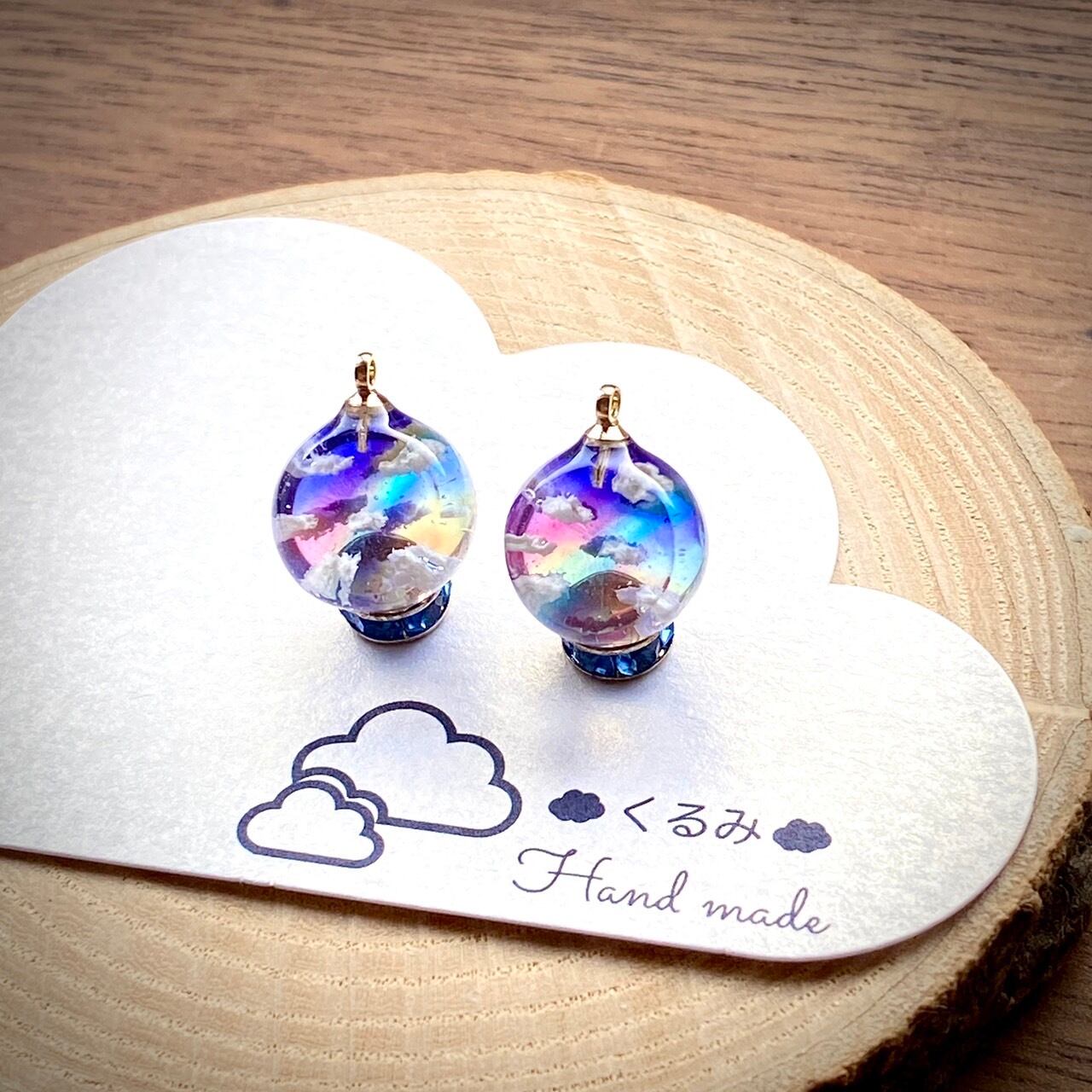 リ*ン様 ③ ラリマー 5.5mm ×10粒 - 淡水パールチャーム卸通信販売店 