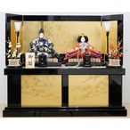 コストコ再販商品 ひな人形 親王収納飾り 44A-115