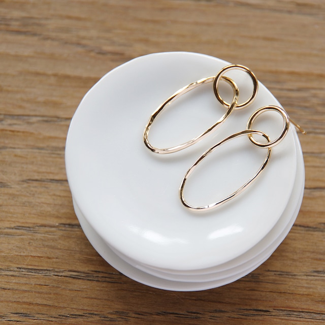 K18イエローゴールド スタッドピアス 【MKY0083P1】