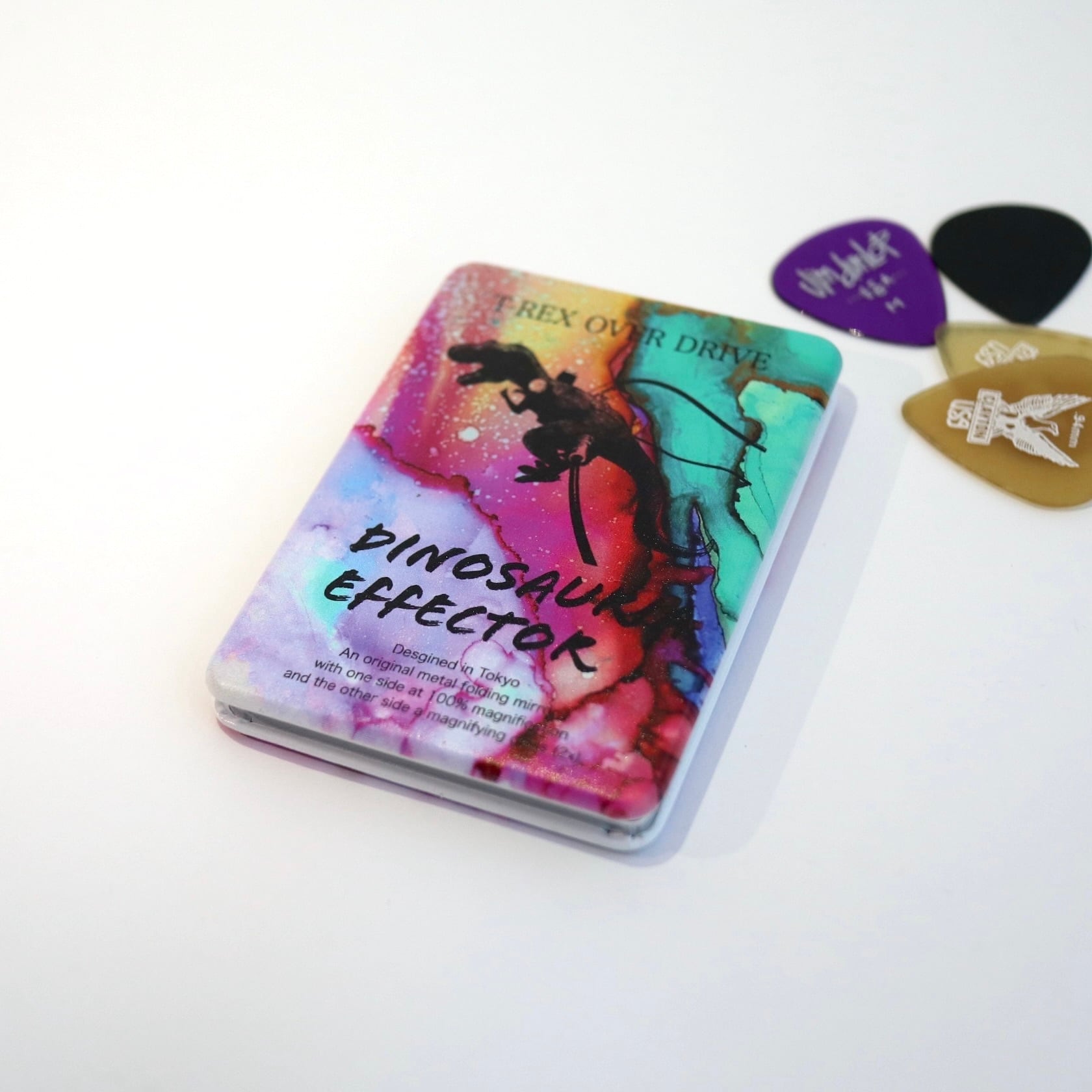 COMPACT MIRROR | dinosauria effector | 唯一無二のTREX型ギター