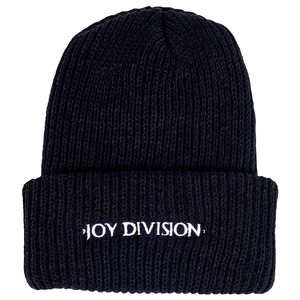 【PLEASURES/プレジャーズ×JOY DIVISION/ジョイ・ディヴィジョン】PLEASURE JD BEANIES ニット帽 / BLK