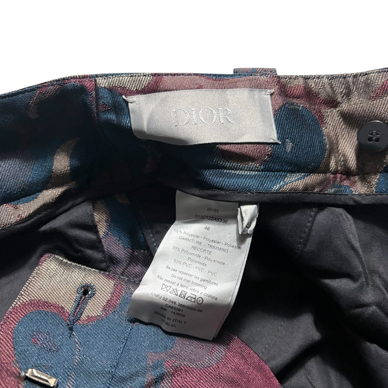 DIOR by Kim Jones × Peter Doig camouflage cargo pants