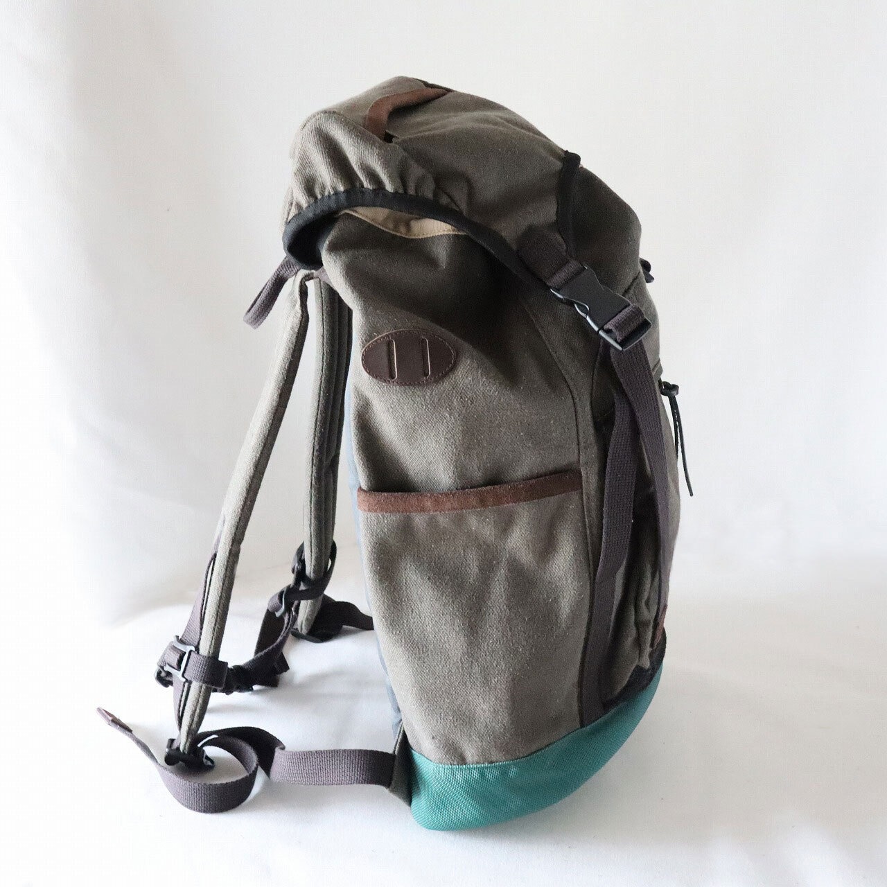 【Deadstock Item】バックパック / Top-flap Draw Backpack/ スミクロ × ジェイドグリーン・ボトム