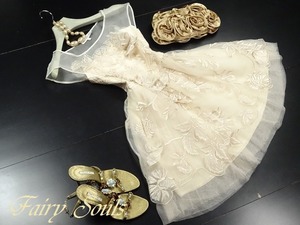 ★送料無料★11号☆刺繍が素敵なワンピ－ス(OPN8994)