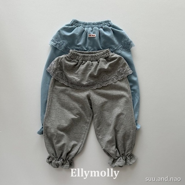 取寄:ELLYMOLLY コテージレースジョガーパンツ/Jr※送料無料