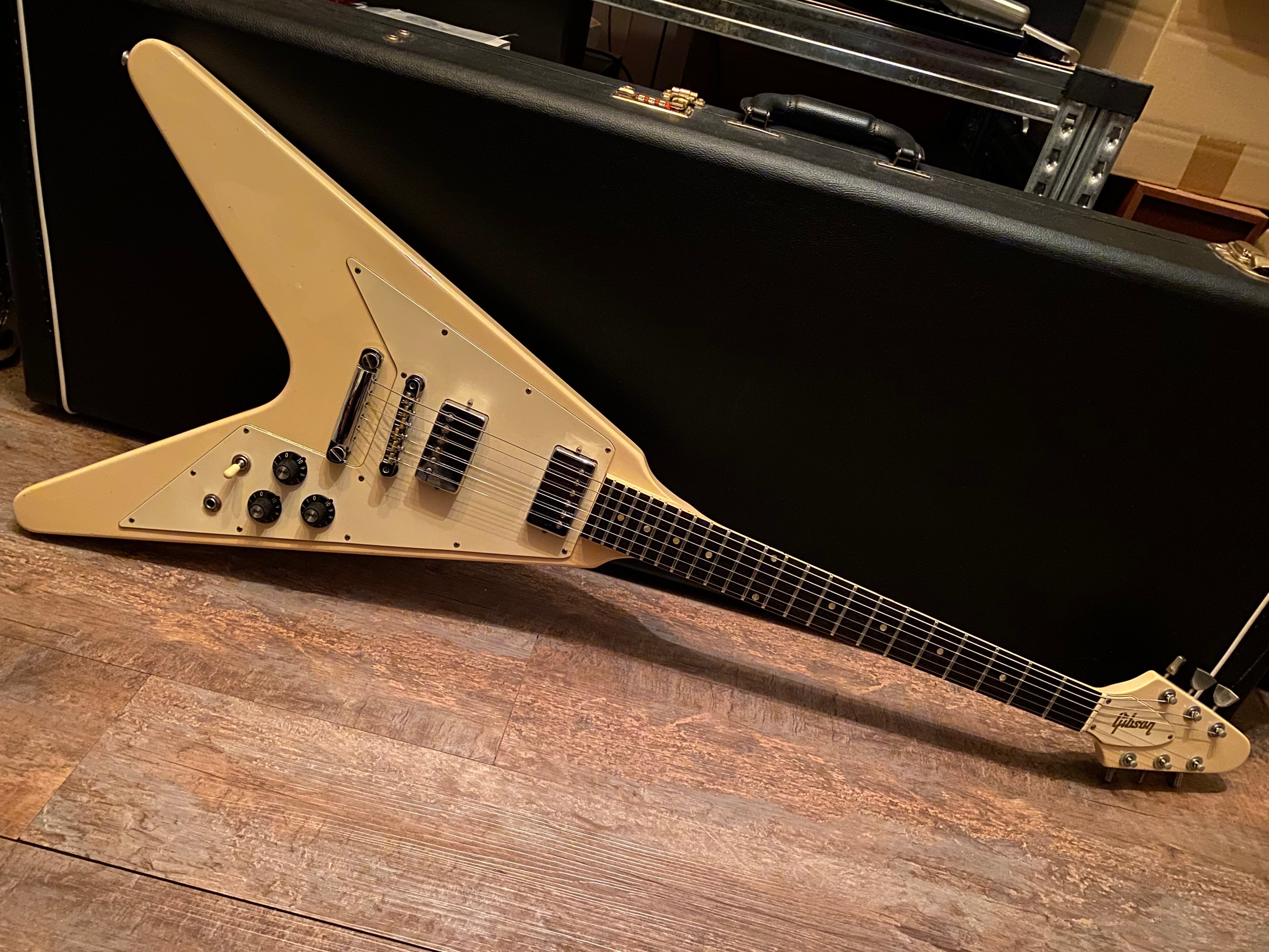 VINTAGE 1975年製 Gibson Flying V Polaris White | revikeike