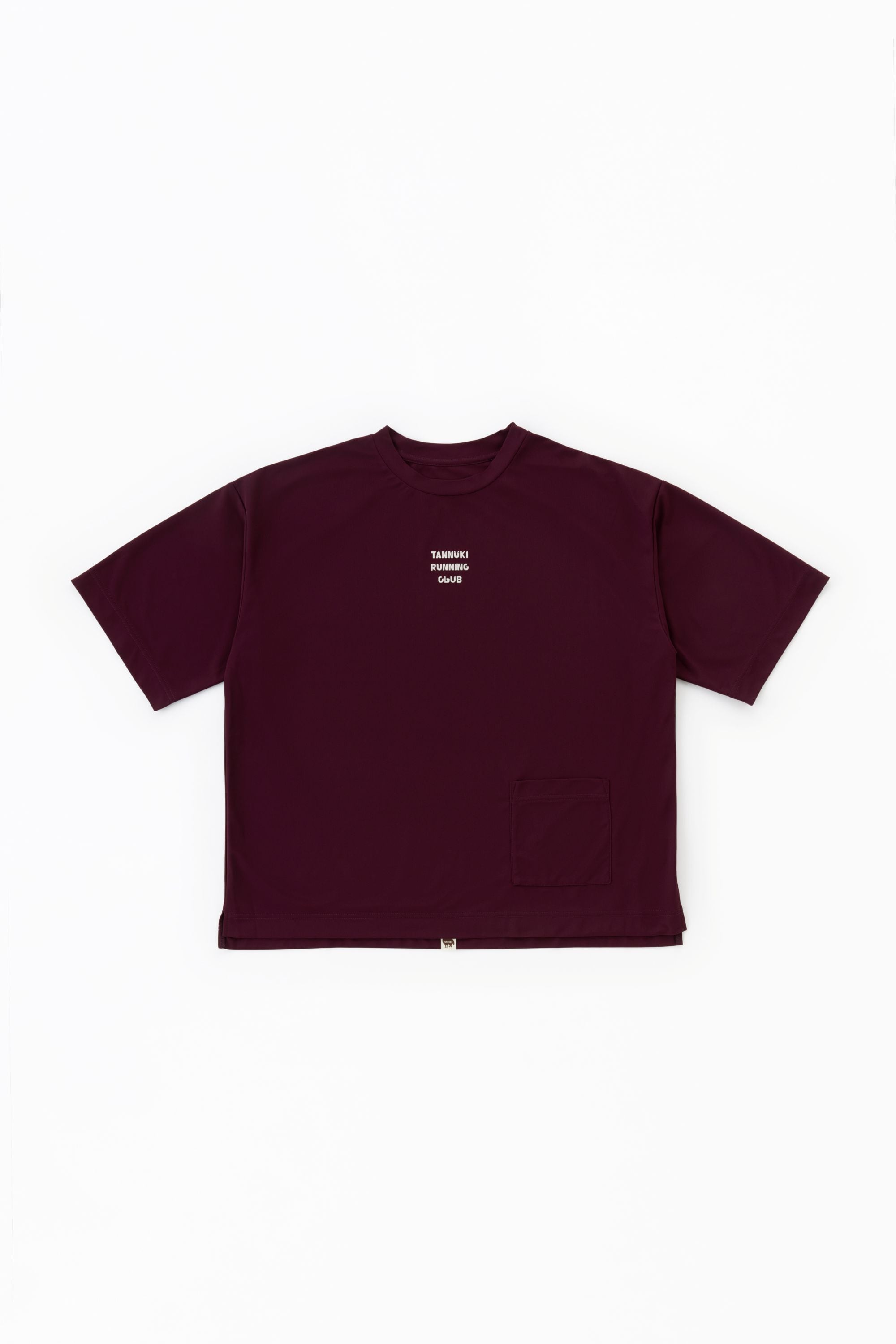 Micro Pique BigT : Color Burgundy