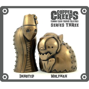 Copper Creeps Series 3 - Impotep and Wolfman by Doktor A
