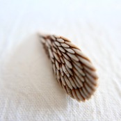 中嶋寿子のブローチ［砂の花］ A-6R