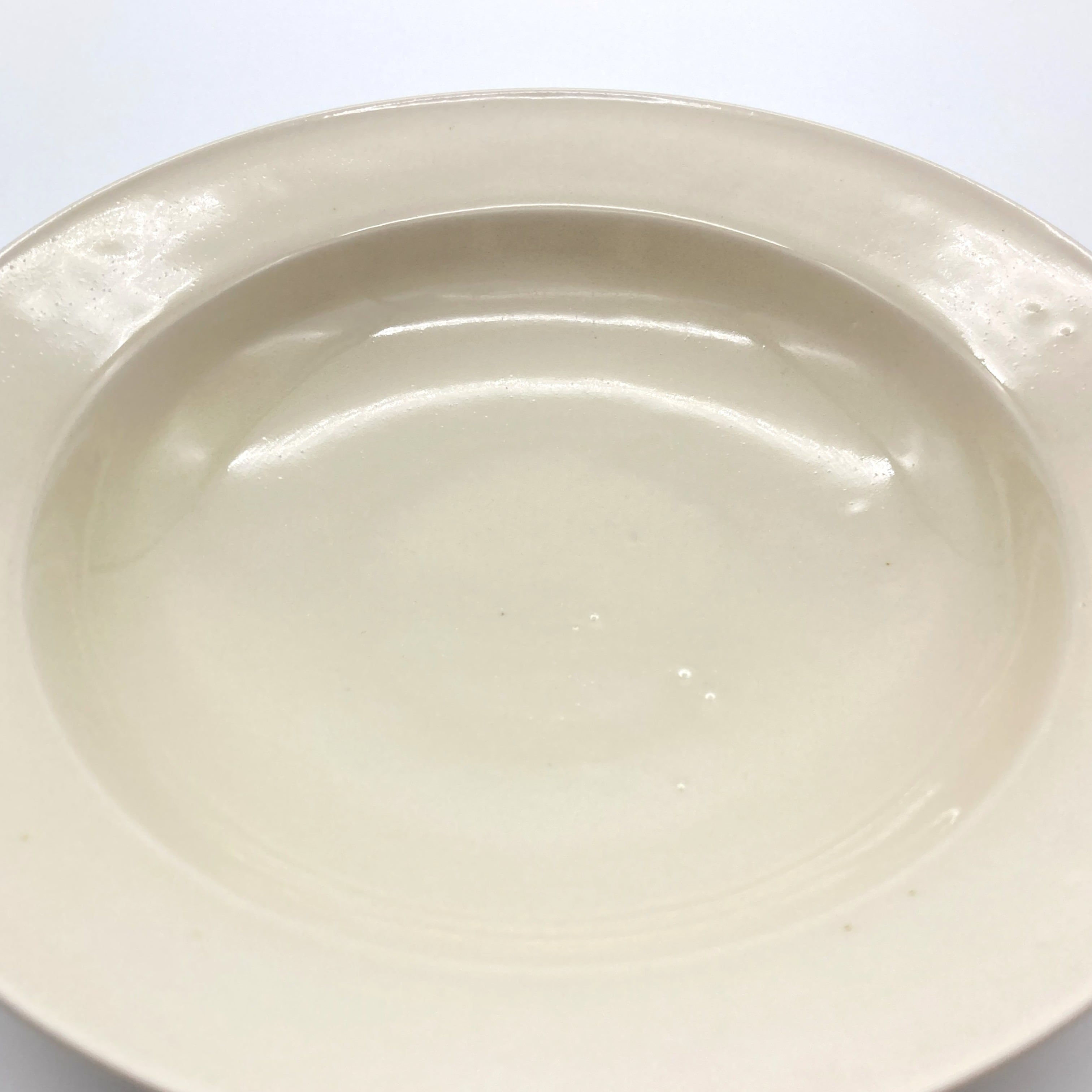 ハットボウル 7寸 クリーム Hat Bowl – Cream / 石田誠 | Toé Crafts