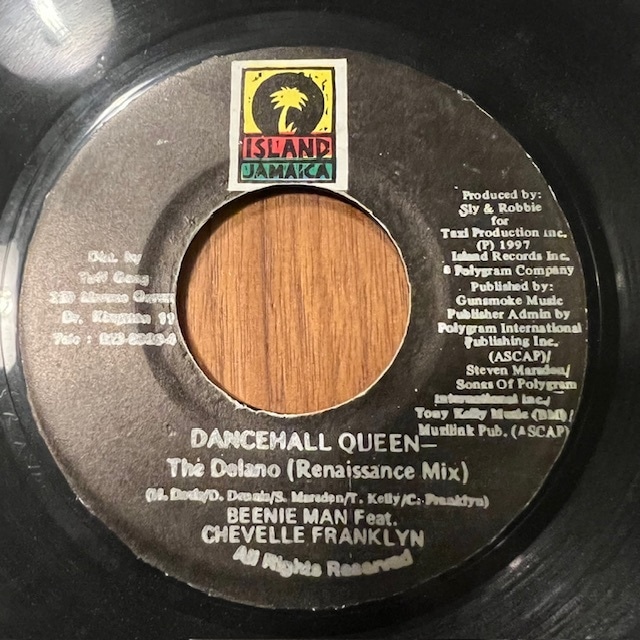 BEENIE MAN & CHEVELLE FRANKLYN / DANCEHALL QUEEN 7inch