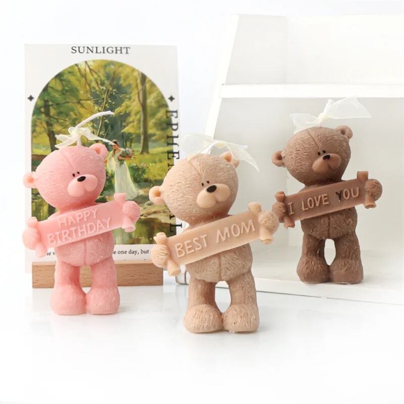 キュートくまちゃん♡アロマストーン ピンクリボン グッズ│くまがや