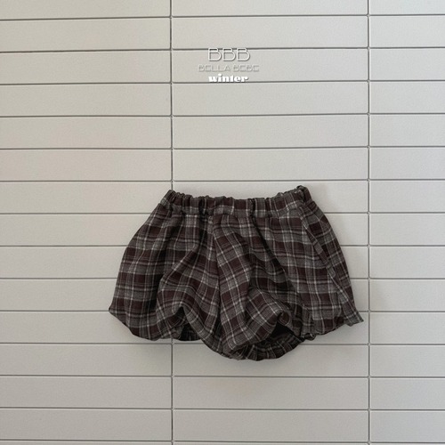 brown 18m［即納］bebe choco bloomer / bella bebe 25winter