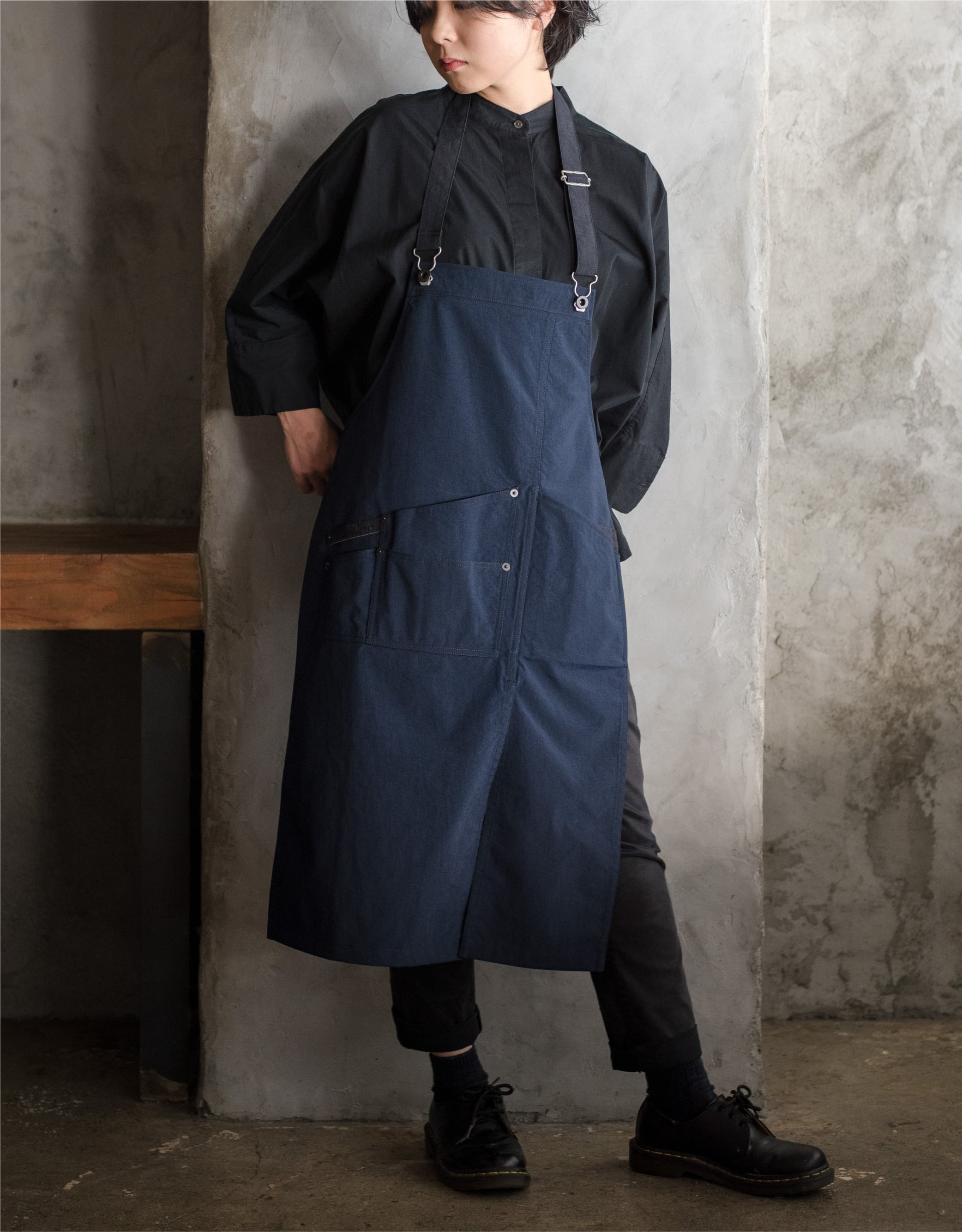 【ツールエプロン】 コットンライクナイロン/ネイビー