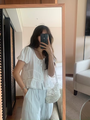 (予約) Liter / Sha sha blouse