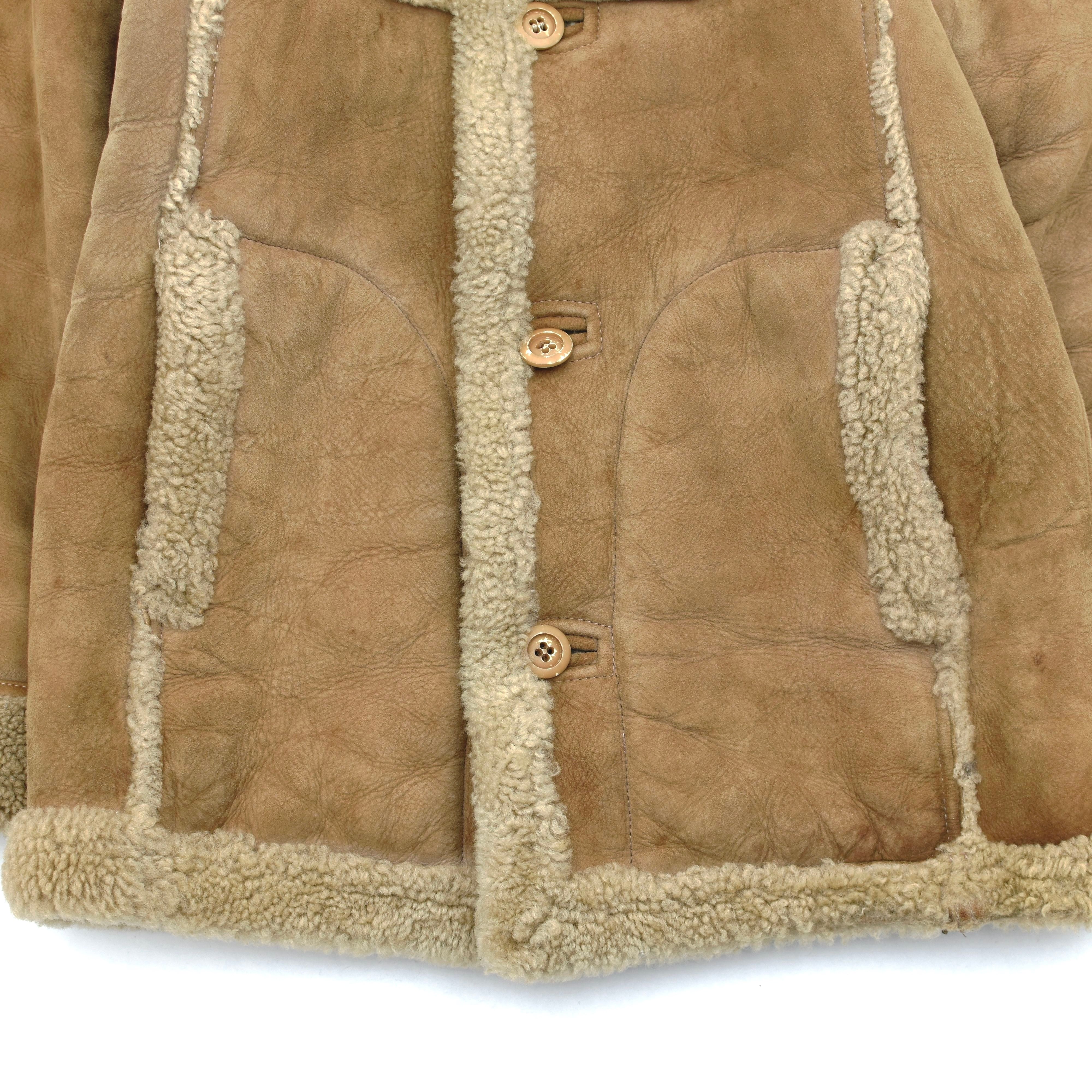 MARTIN FIERRO pure new wool mouton coat | 古着屋 grin days memory