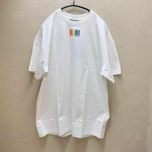 希少外タグ付き】VETEMENTS ヴェトモン Tシャツ ロゴ ホワイト L+