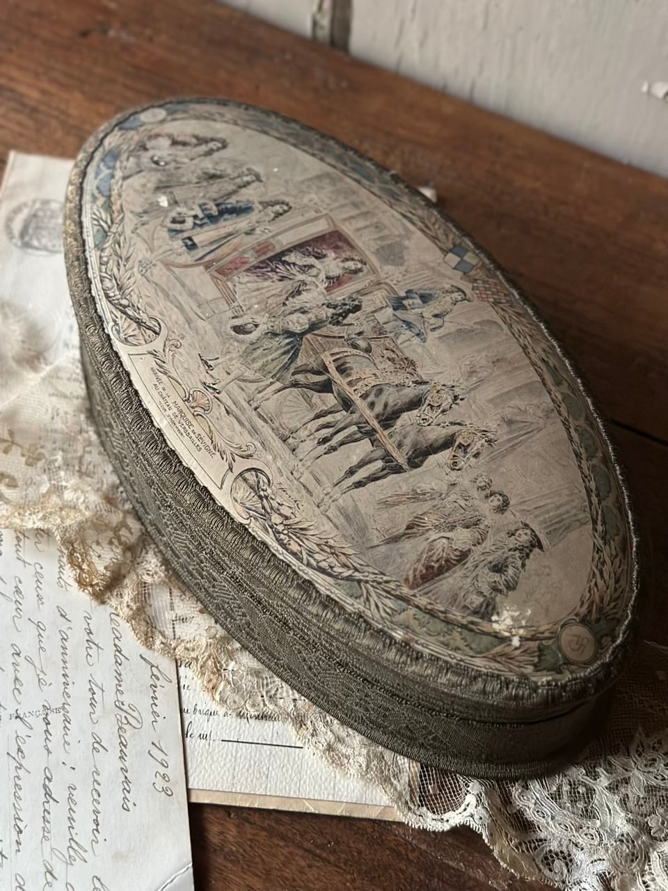 紙箱 | Brocante de La Cocotte （フランスアンティーク・ドライ