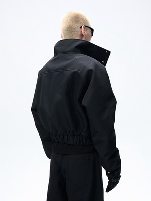 FRKM SCD 25AW ショート丈 裏フリースジャケット