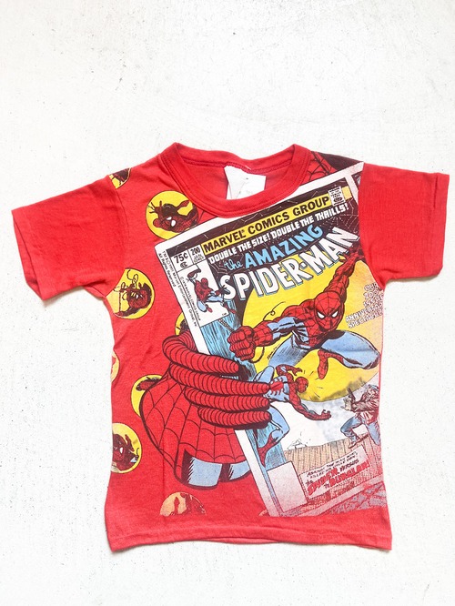【130cm】VINTAGE 70's スパイダーマン Tシャツ【10105】※