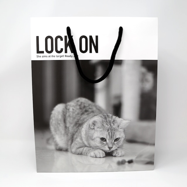 猫紙袋(フィルムコレクションキャット)LOCK ON