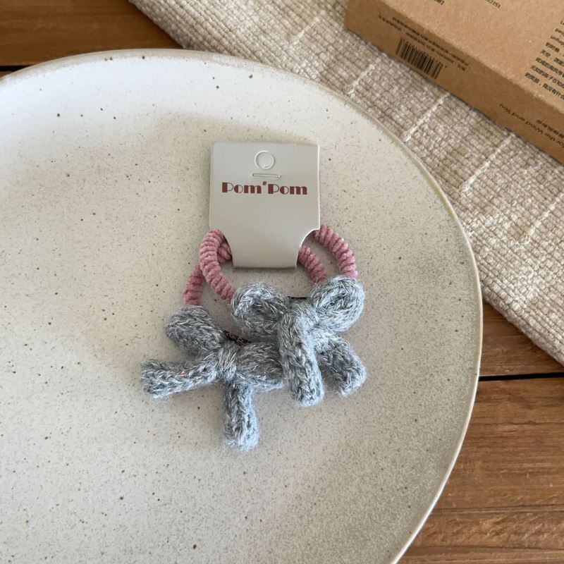 ニットリボンヘアゴム