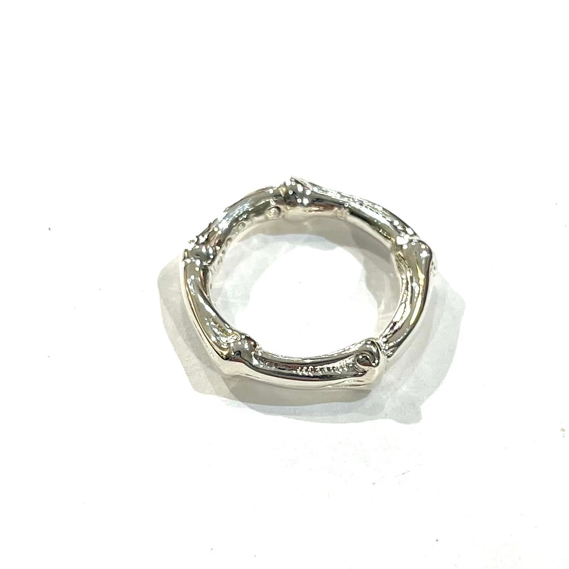 TIFFANY&CO.】2316 TIFFANY &CO バンブーリング 11-12号／シルバー925