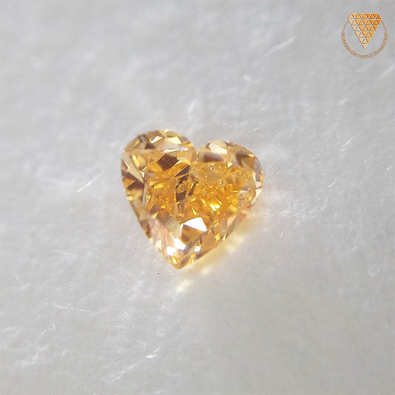 FANCY VIVID YELLOW ORANGE 0.242ct PS