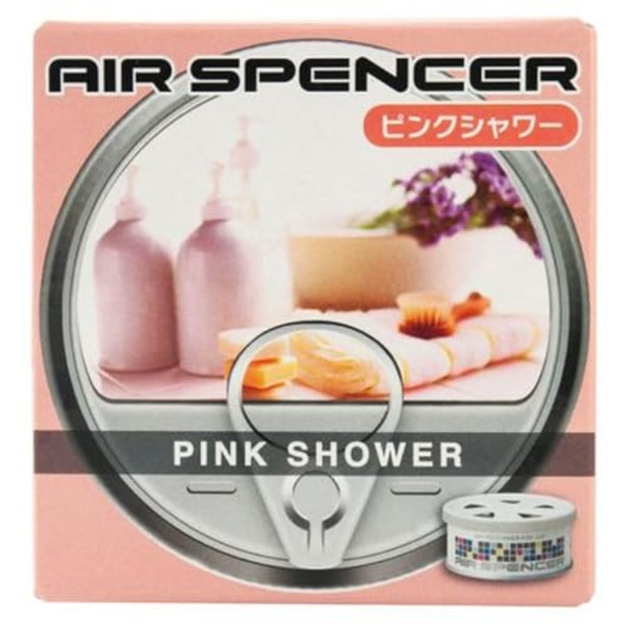 エアースペンサー(Air Spencer) 栄光社 車用 芳香消臭剤カートリッジ 置き型 詰め替え用 ピンクシャワー 40g A42