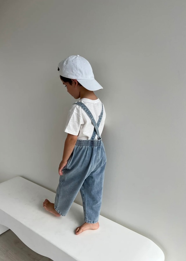 【TWIN COLLECTIVE】Bowie Bubble Overall - Fame blue