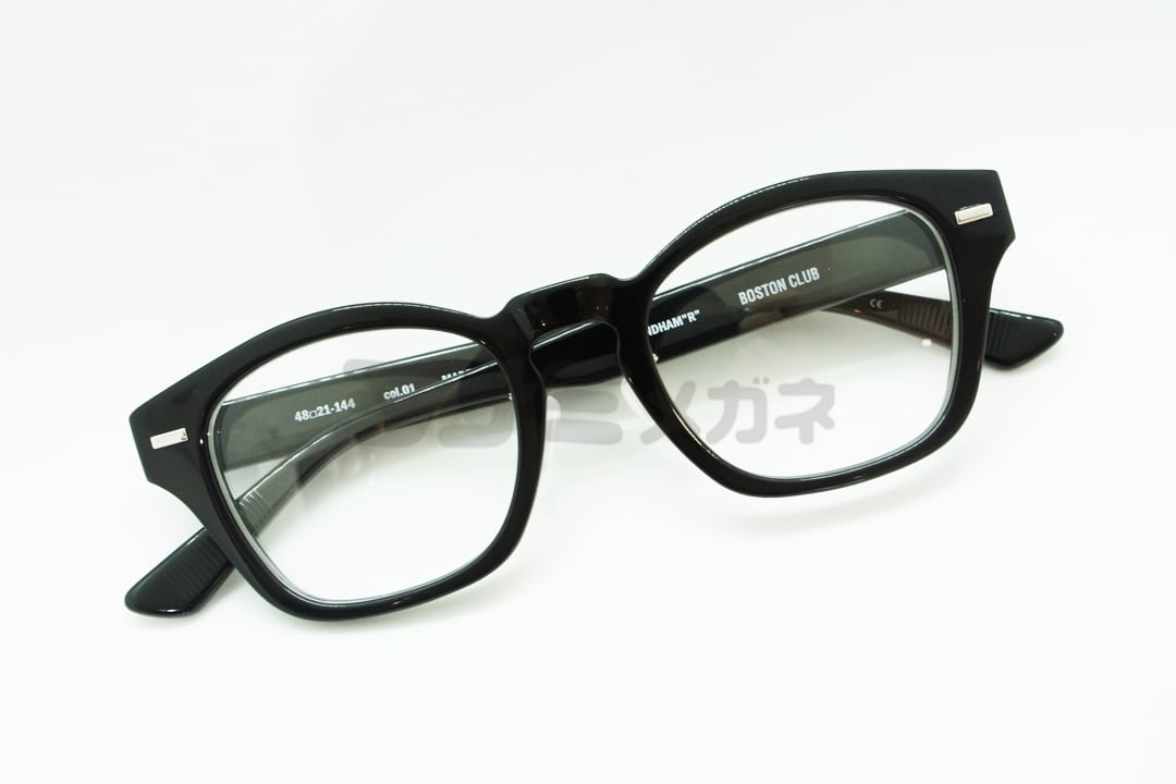 BOSTON CLUB メガネ WYNDHAM”R” col.01 ウェリントン ウィンダムR