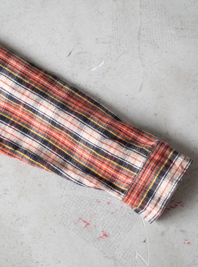 "J.Crew" used Midweight flannel check shirt