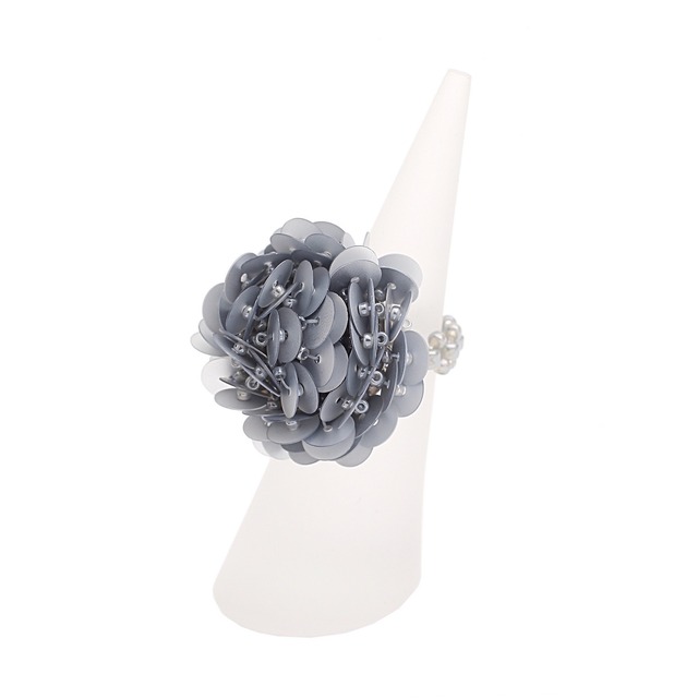 【欠品中 入荷未定】ひびのこづえ KI-KUリング/ SILVER シルバー ビーズアクセサリー KA01