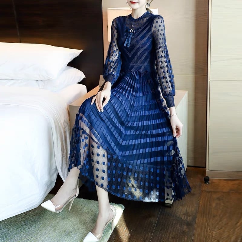 5XLまで.4カラー】黒 緑 赤 ネイビー ワンピース エレガント | Pay ID