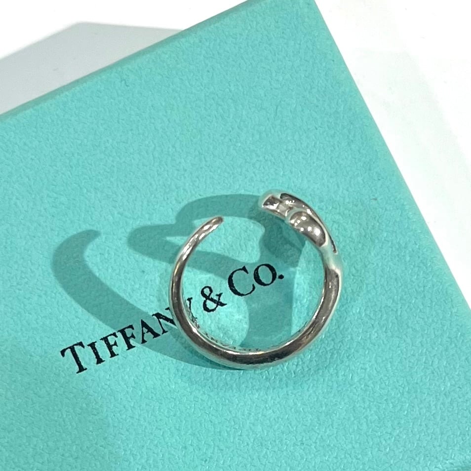 TIFFANY&CO】【14号】2942 ティファニー 個性の美学。オープンハート