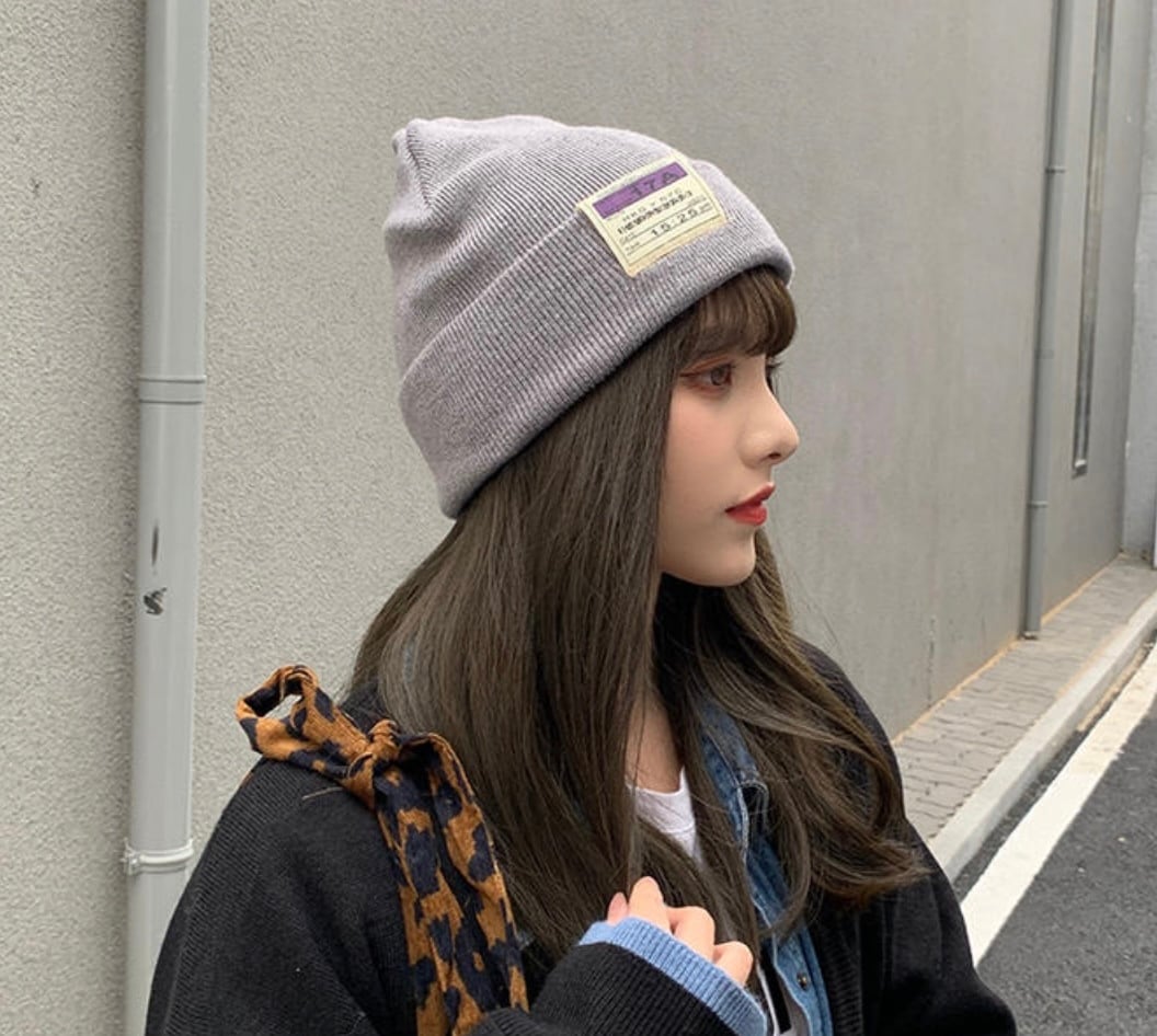 韓国 キャップ ニット帽 帽子 たばこ ストリート オルチャン 黒 通販