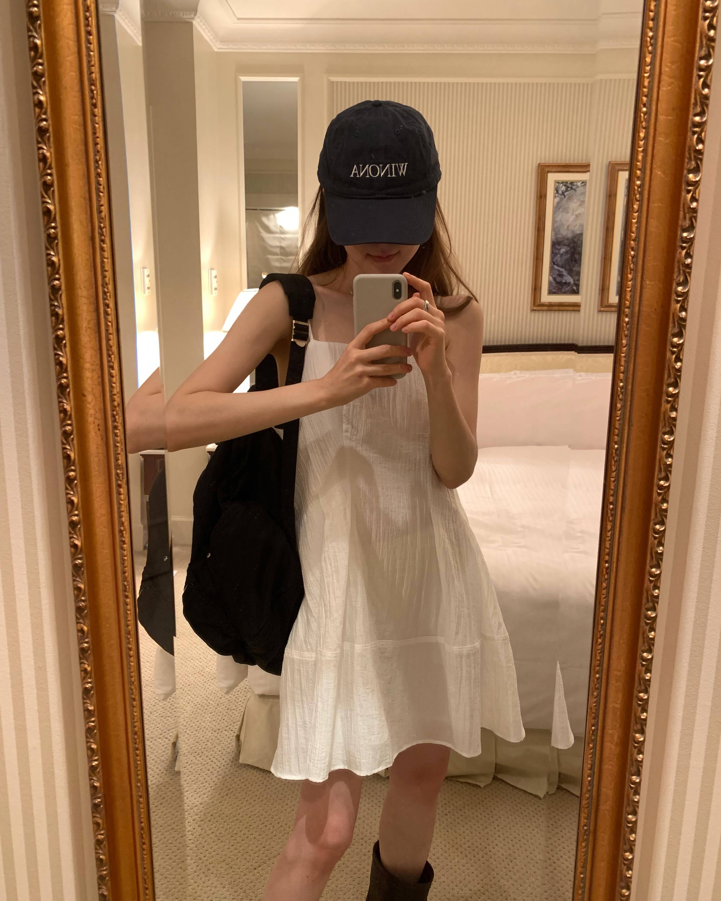 (予約) ounce / Erin sleeveless onepiece / 2color