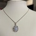 シルバー刻印　ナチュラル　ストーン　ネックレス　#1329