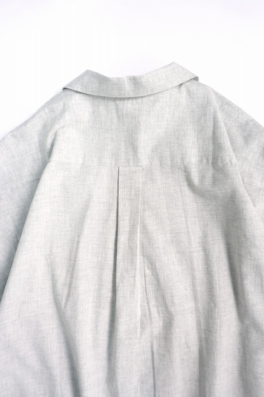 OG Co. Li. Chambray Open Collar Shirt