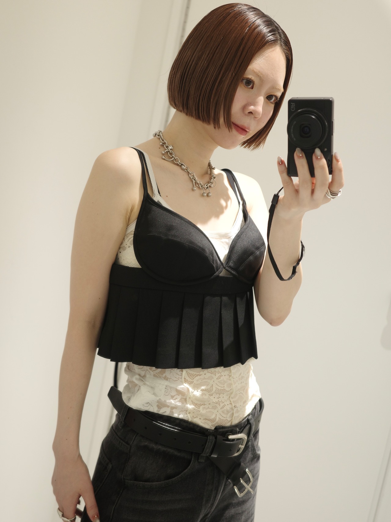 【26AW】POOLDE プールデ / キャミトップ / Nocturne Cami Top - 1