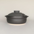 土鍋 7号 1～2人用 彗星 石目 直火専用 日本製 美濃焼