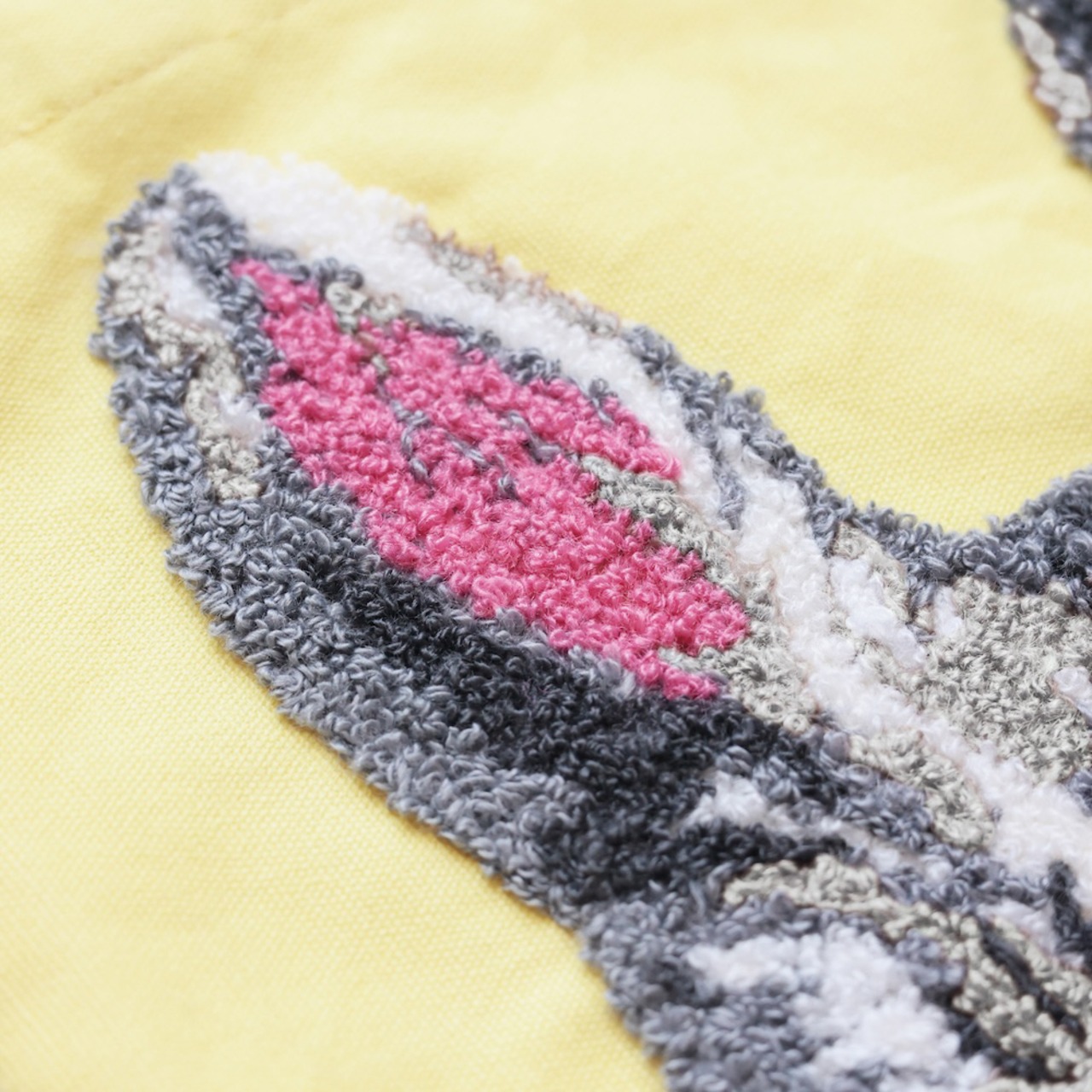 Nathalie Lete Fluffy mini bag BLANCHE　ナタリーレテミニバッグ　黄色うさぎ